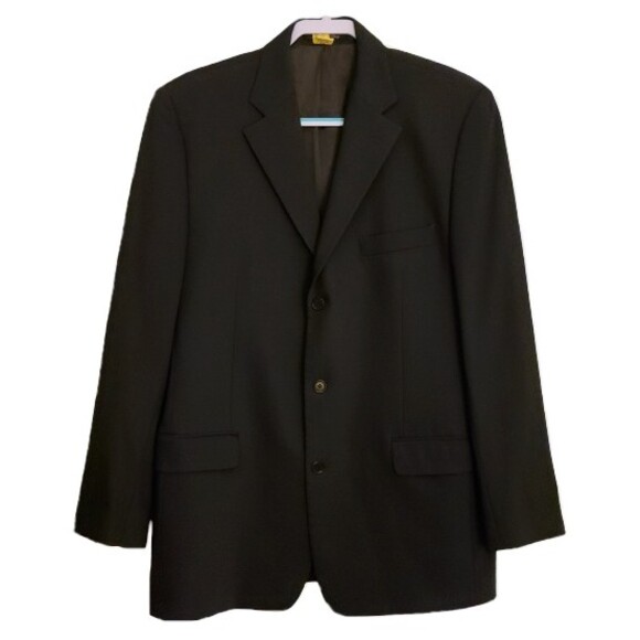 Roberto Villini Other - Roberto Villini Mens Wool-Blend 3-Button Blazer Jacket Gray SK Famous Brands 42L